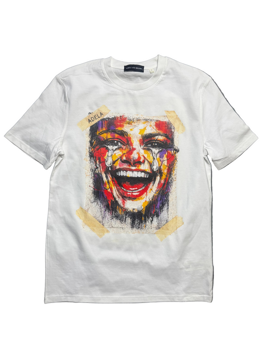 Adela Dolore Tears of Pain Shirt (Off-White)