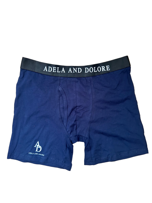 Adela and Dolore 'Navy Blue' Underwear