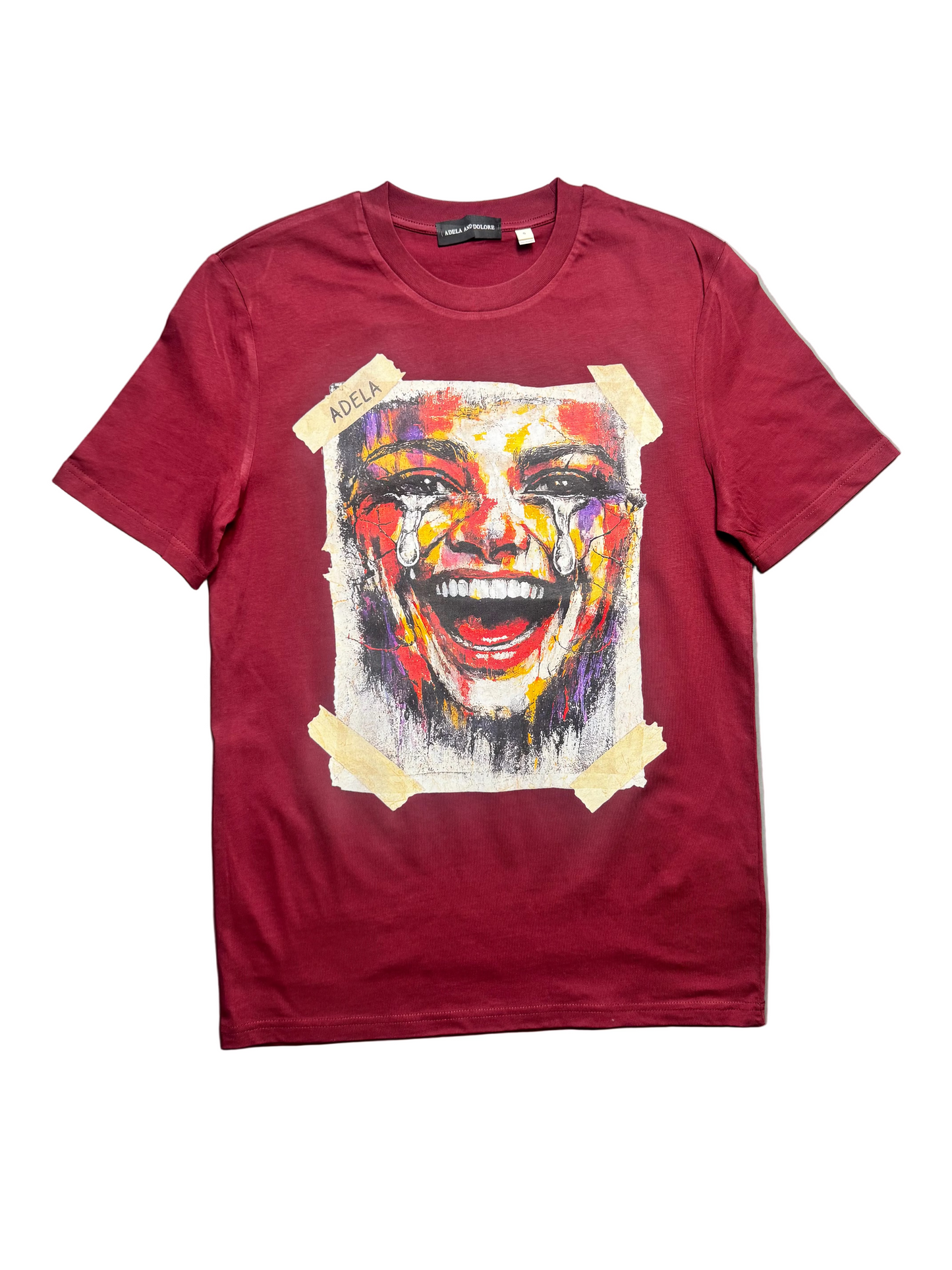 Adela Dolore Tears of Pain Shirt (Burg)
