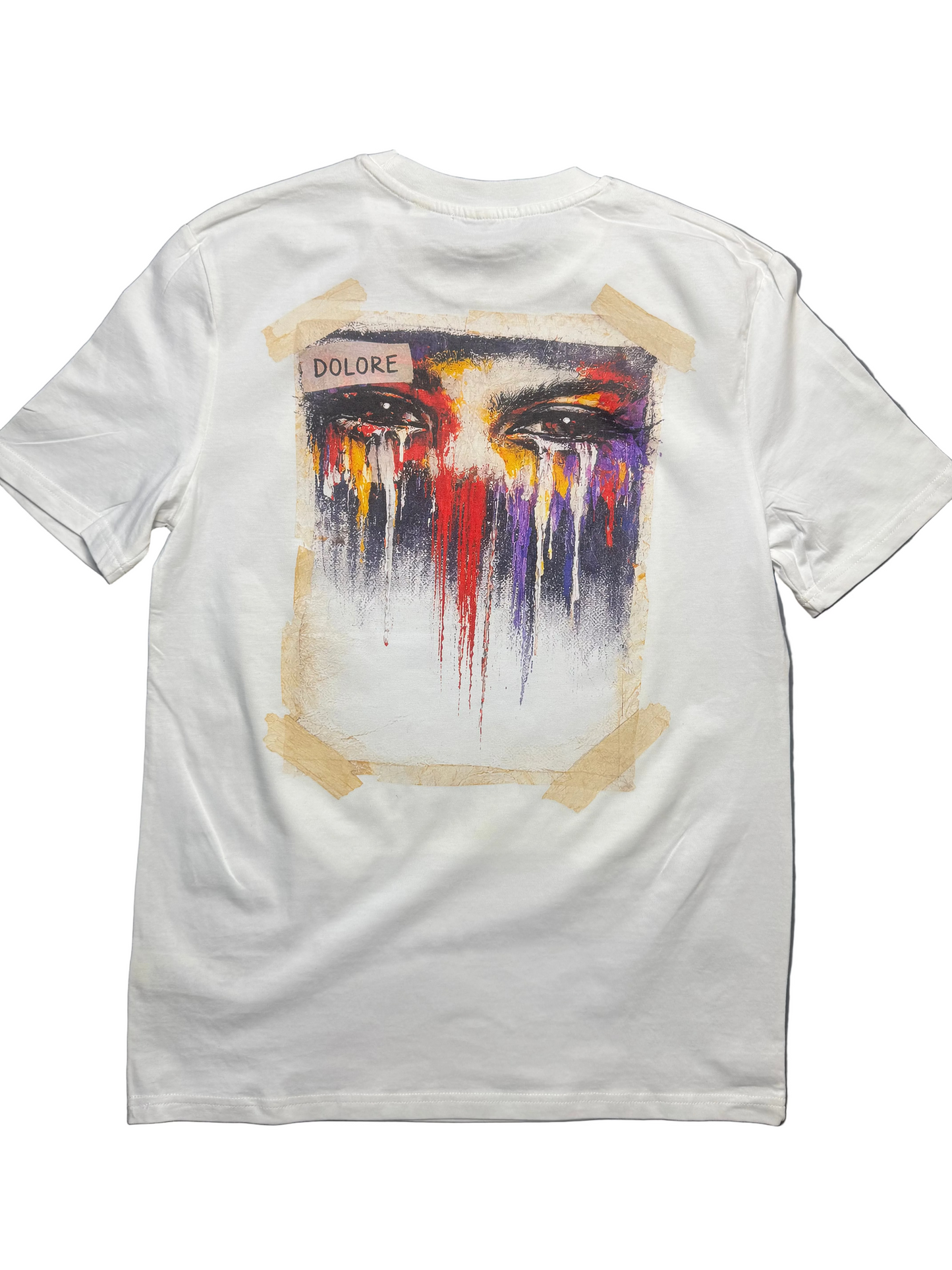 Adela Dolore Tears of Pain Shirt (Off-White)